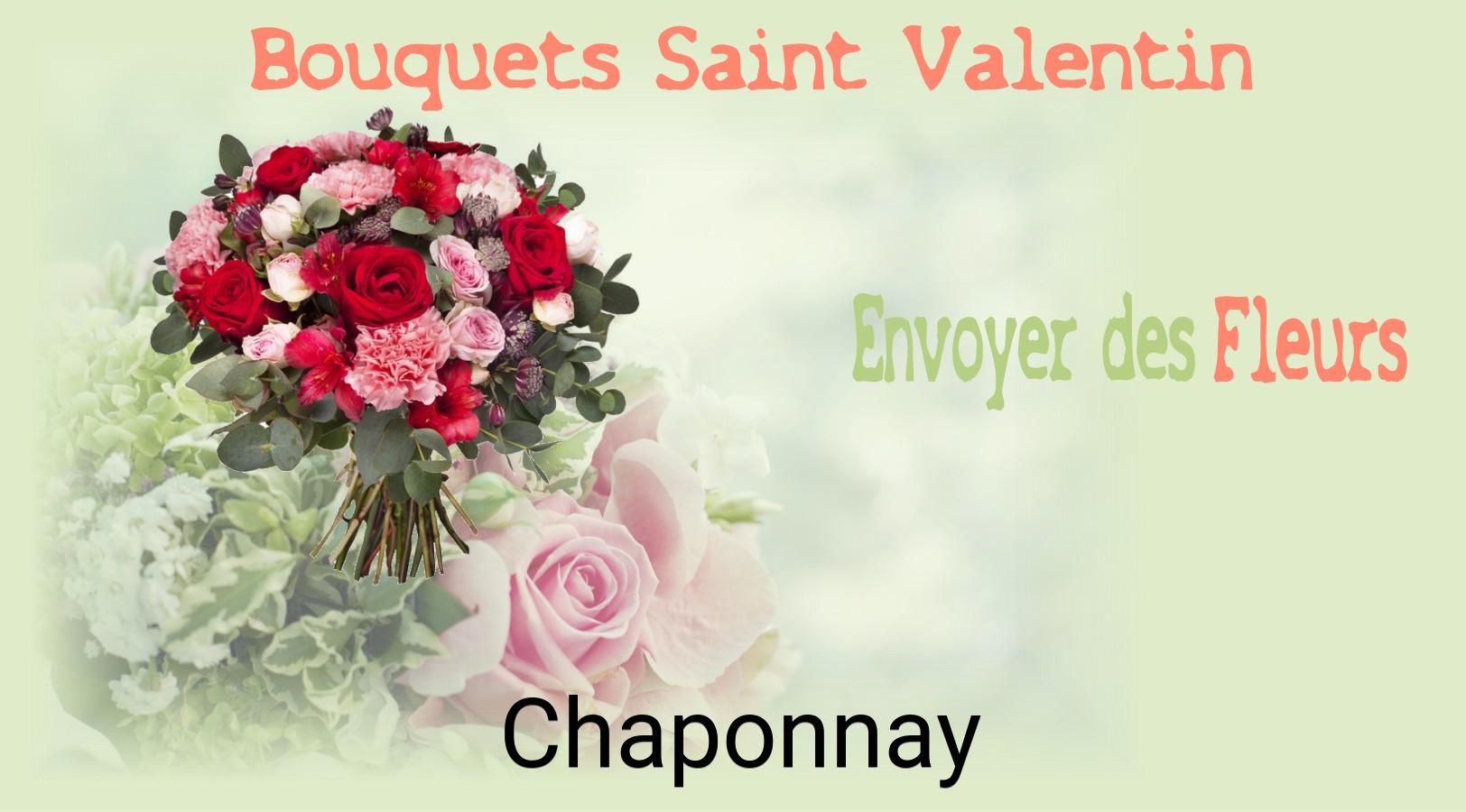 Roses de Saint-Valentin livrées à Chaponnay